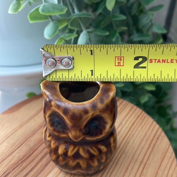 Vintage Owl Ceramic Toothpick Holder - Picture 6 of 6